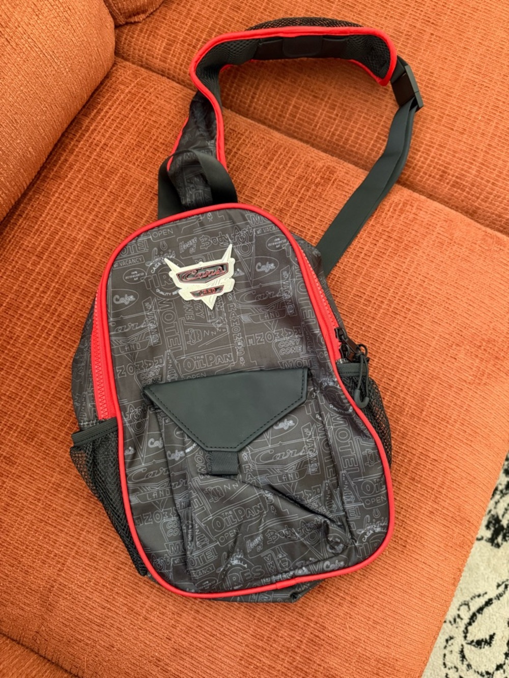 Cars land sling bag